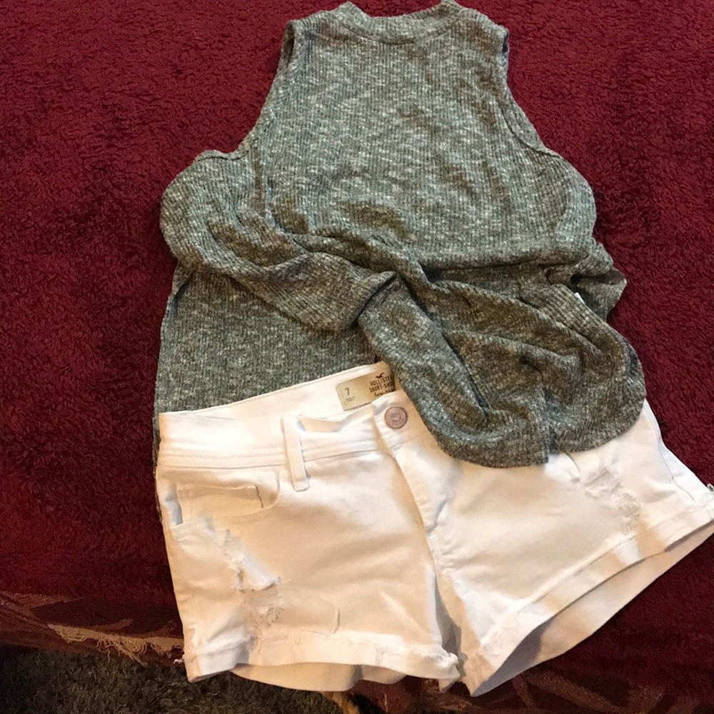 Shorts and shirt
